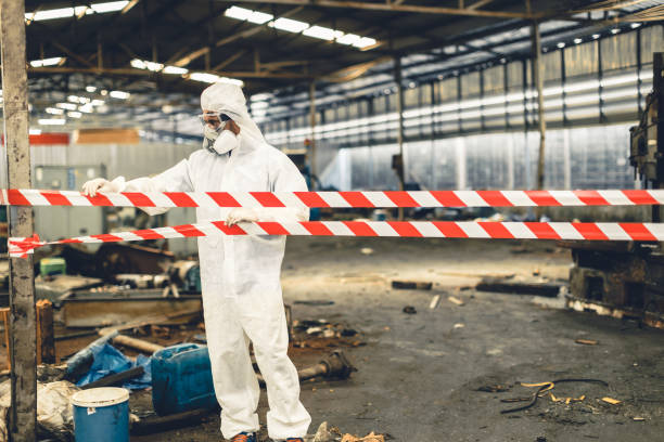 Professional Drug Lab Cleanup technician working in Willow Island, NE